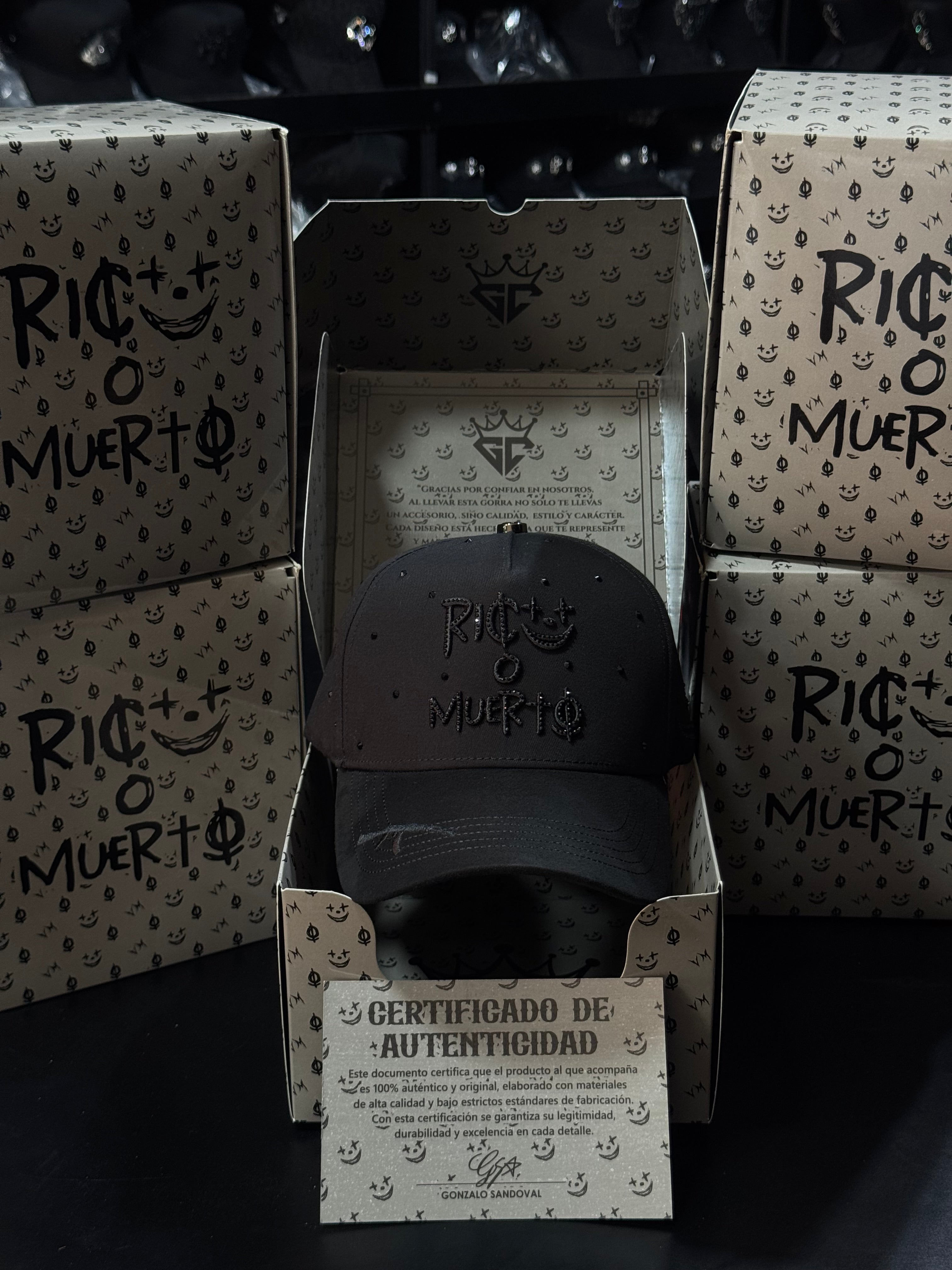 GC hats Rico muerto
