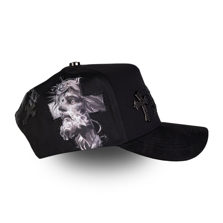 Rico Hats Chrome Black