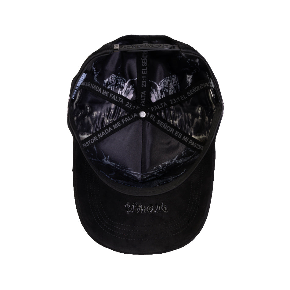 Rico Hats Chrome Black