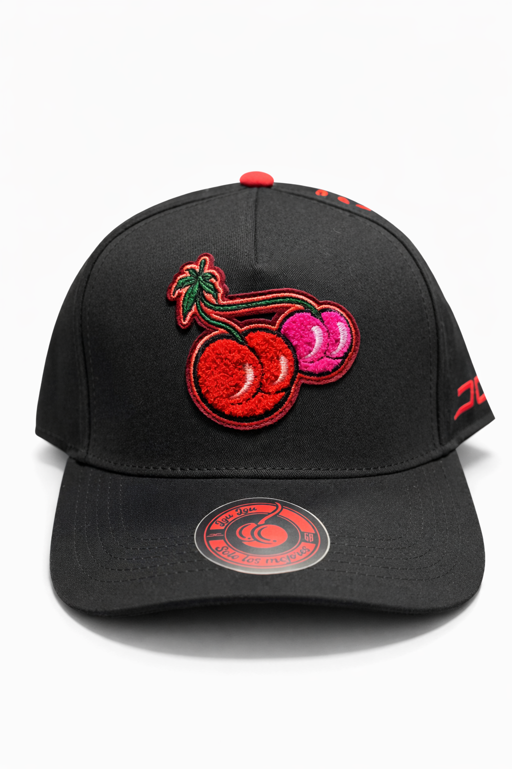 JC Hats Cherry Black