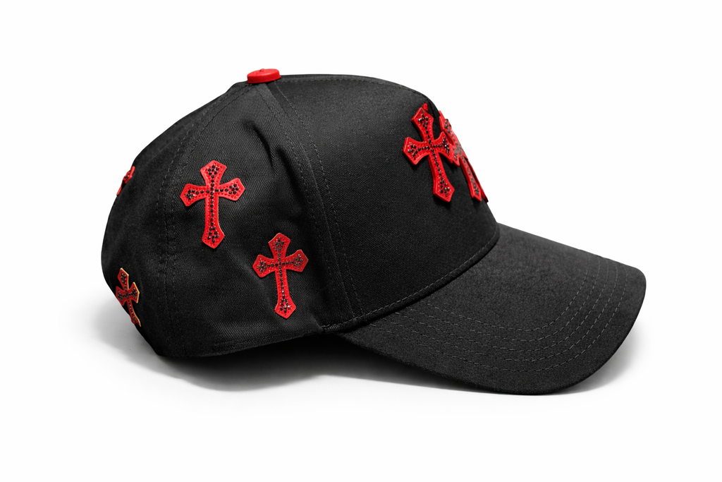 GC Hats Chrome Red