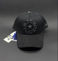 JC Hats Crystal Black