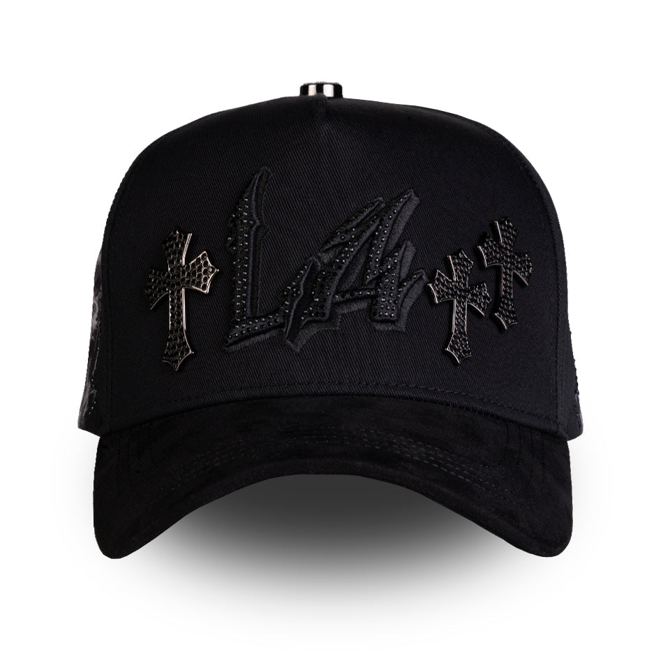 Rico Hats Chrome Black