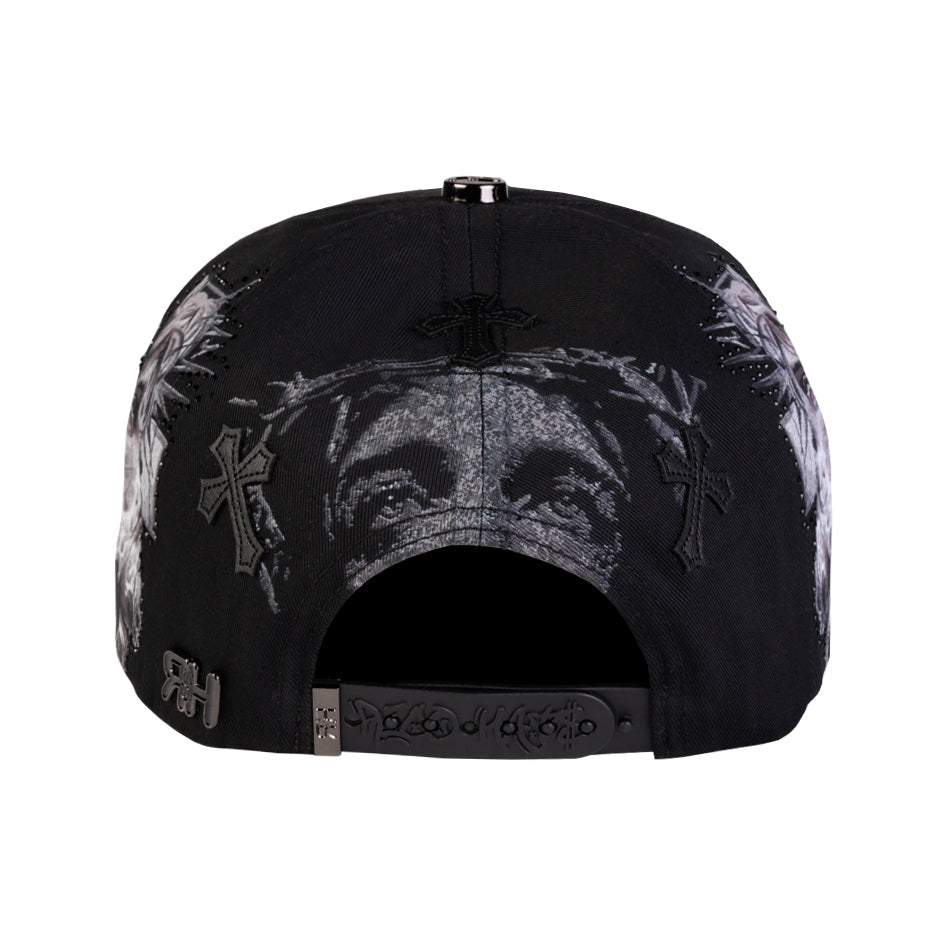 Rico Hats Chrome Black