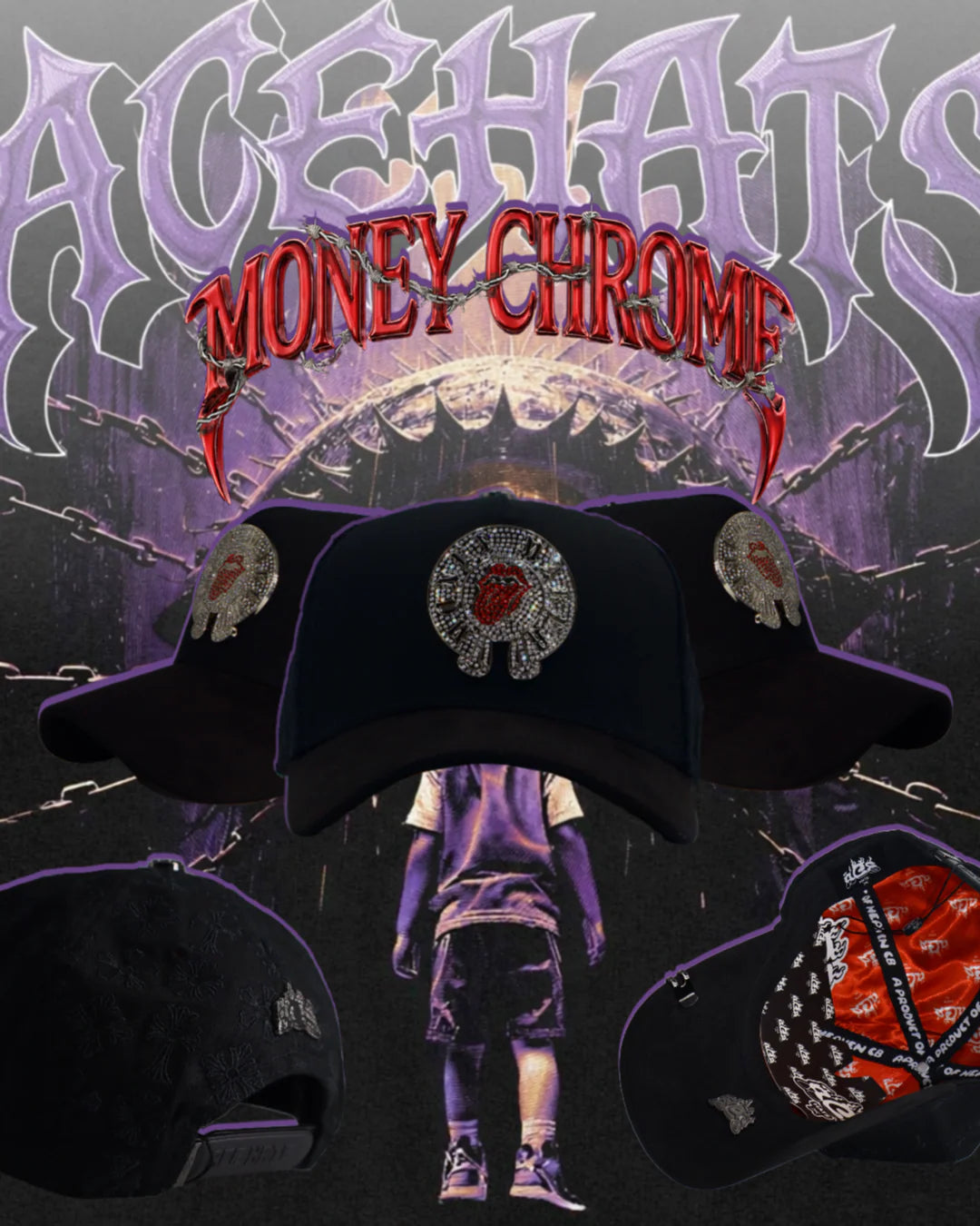 Ace Hats Chrome