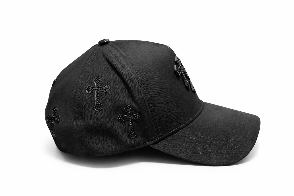GC Hats Chrome Black