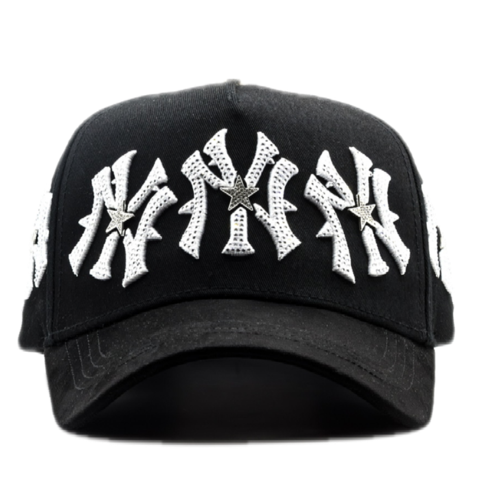Star Hats NY white